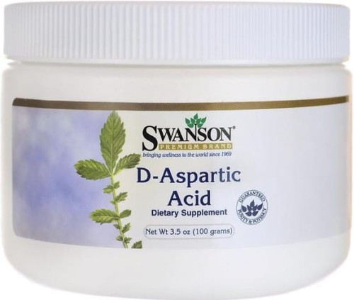 DAA D-Aspartic Acid 100g SWANSON