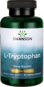 L-Tryptophan AjiPure TryptoPure 500mg 90 capsules SWANSON