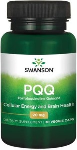 Pyrroloquinolinequinone disodium salt PQQ 20mg 30 capsules SWANSON