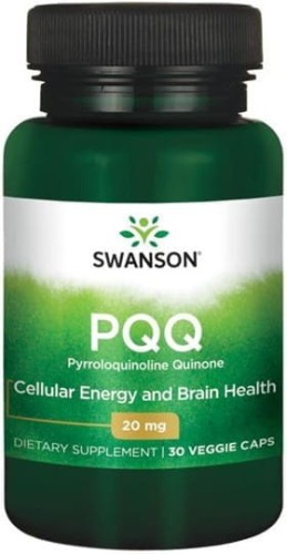 Pyrroloquinolinequinone disodium salt PQQ 20mg 30 capsules SWANSON