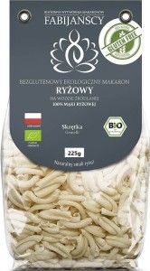PASTA (WHITE RICE) GEMELLI GLUTEN-FREE BIO 225 g - FABIJAŃSCY