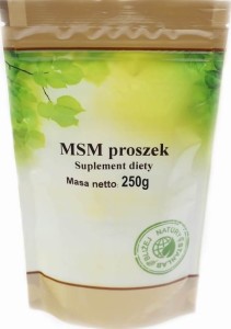 MSM siarka organiczna metylosulfonylometan 250g STANLAB