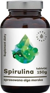Spirulina 1500 mg, tabletki 600 szt.