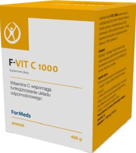 F-Vit C 1000 Vitamin C 1000mg 400 portions 400g ForMeds