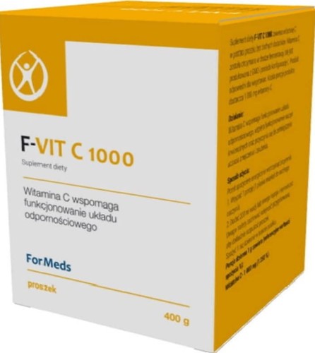 F-Vit C 1000 Vitamin C 1000mg 400 portions 400g ForMeds