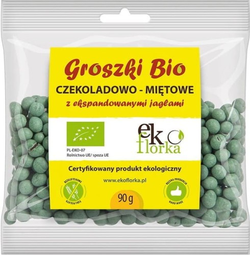 PEA CHOCOLATE - MINT CANDY BIO 90 g - EKOFLORKA