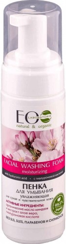 Moisturizing face wash foam for dry and sensitive skin 150 ml - Eo Laboratorie