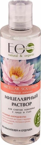 LIQUIDE MICELLAIRE POUR DÉMAQUILLANT VISAGE ET YEUX 200 ml - EO LABORATORIES