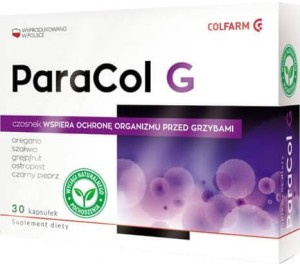 ParaCol G protection against mushrooms garlic 30 capsules Colfarm