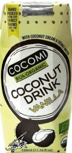 COCONUT DRINK VANILLA FLAVOUR BIO 330 ml - COCOMI