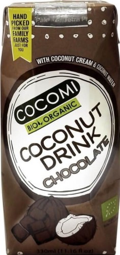 COCONUT DRINK CHOCOLATE FLAVOUR BIO 330 ml - COCOMI
