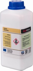 Kwas borowy Kwas borny 1000g BIOMUS