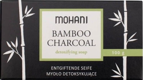 SOAP WITH BAMBOO CHARCOAL 100 g - MOHANI