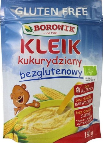 BÂTONNET DE MAÏS BIO SANS GLUTEN 180 g - BOROWIK