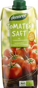 TOMATO JUICE BIO 500 ml - DENNREE