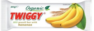 BAR MUESLI WITH BANANA BIO 20 g - TWIGGY