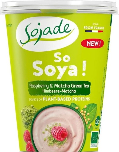 PRODUCT SOY RASPBERRY - MATCHA GLUTEN-FREE BIO 400 g - SOJADE