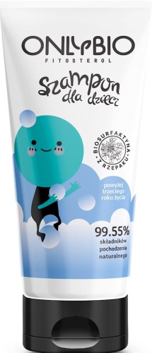HAIR SHAMPOO FOR CHILDREN OVER 3 YEARS OLD TUBE 200 ml - ONLY BIO