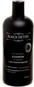 REINIGENDE HAARSHAMPOO MET ACTIEVE KOOLSTOF 500 ml - BIOMIC (BLACK DETOX)