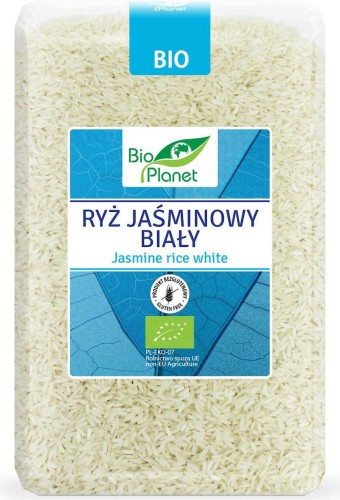 RYŻ JAŚMINOWY BIAŁY BEZGLUTENOWY BIO 2 kg - BIO PLANET