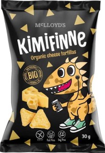 Maïschips nacho's met kaassmaak glutenvrij BIO 30 g Kimifinne