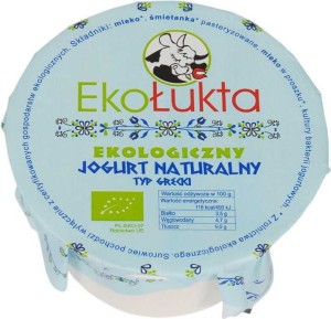 JOGURT NATURALNY TYPU GRECKIEGO BIO 200 g - EKO ŁUKTA