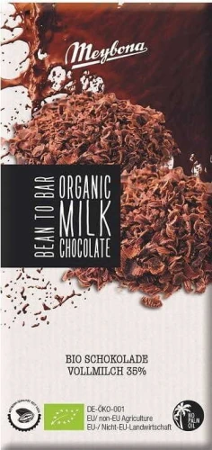 Milchschokolade BIO 100 g - MEYBONA