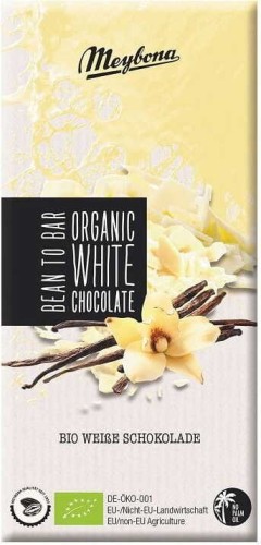 WITTE CHOCOLADE BIO 100 g - MEYBONA