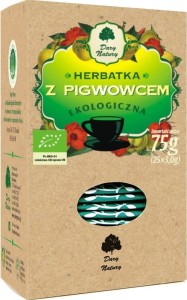 HERBATKA Z PIGWOWCEM BIO (25 x 3 g) - DARY NATURY