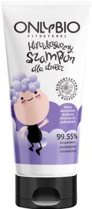 Hypoallergenic hair shampoo for children with allergic skin tube 200 ml - Only Bio