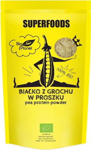 BIAŁKO Z GROCHU W PROSZKU BIO 150 g - BIO PLANET