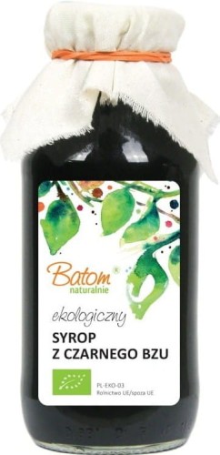 ELDERBERRY SYRUP BIO 330 ml - BATOM
