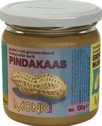 PEANUT CREAM WITH SEA SALT BIO 330 g  - MONKI