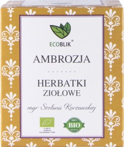 TEA AMBROZIA BIO 20 x 2 g - ECOBLIK