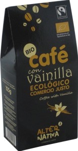 GROUND COFFEE WITH VANILLA BIO 125 g - ALTERNATIVA