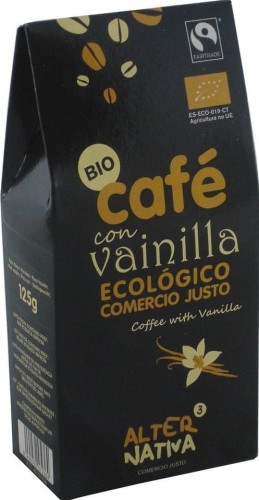 GROUND COFFEE WITH VANILLA BIO 125 g - ALTERNATIVA