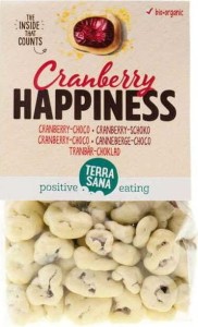 CRANBERRY IN WHITE CHOCOLATE BIO 150 g - TERRASANA