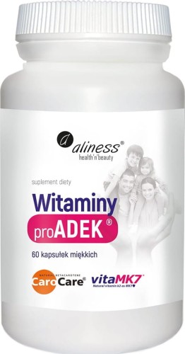 Vitamin Pro ADEK 60 capsules Aliness