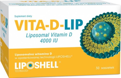 Liposomale vitamine D 4000 IE Liposomale vitamine D 30 sachets van 5 g Ascolip