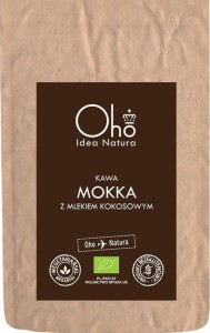 COFFEE MOKKA WITH COCONUT DRINK GLUTEN-FREE BIO 100 g - OHO BAMBUCZI