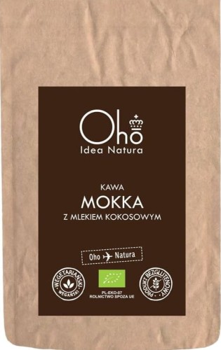 COFFEE MOKKA WITH COCONUT DRINK GLUTEN-FREE BIO 100 g - OHO BAMBUCZI