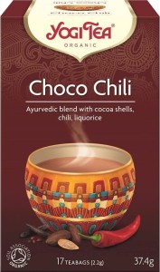 CHOCOLATE TEA WITH COCOA AND CHILI BIO (17 x 2,2 g) 37,4 g - YOGI TEA