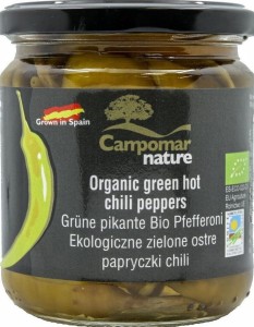 GREEN CHILI SPICY BIO 350 g - CAMPOMAR NATURE
