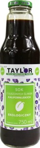 JUICE OF DRIED CALIFORNIAN PLUMS BIO 750 ml - TAYLOR