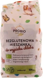 BAKING MIX FOR BREAD GLUTEN-FREE BIO 500 g - PROBIO