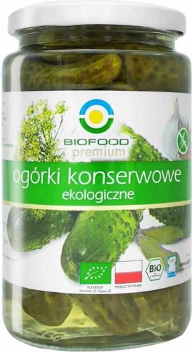 PICKLED CUCUMBERS BIO 700 g - BIO FOOD