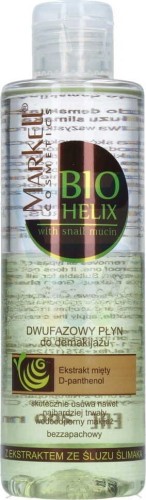 Two-phase makeup remover with snail mucus extract 200 ml - Markell