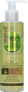 Face wash gel with snail slime extract 200 ml - Markell