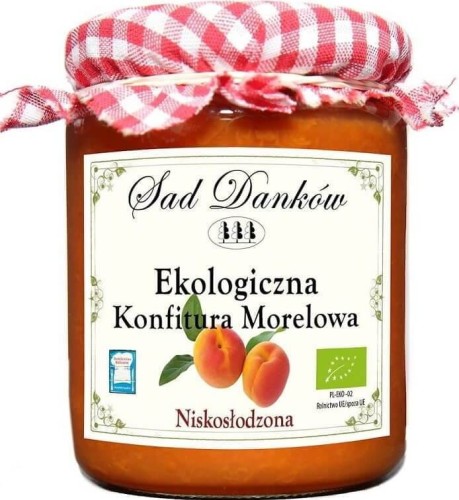 KONFITURA MORELOWA NISKOSŁODZONA BIO 260 g - SAD DANKÓW