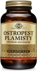 Milk Thistle Silybym marianum 60 vegetarian capsules Solgar